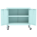 vidaXL Lagerschrank Mintgrün 60x35x56 cm Stahl