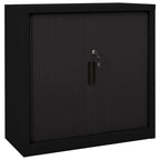 vidaXL Schiebetürenschrank Stahl 90x40x90 cm Stahl