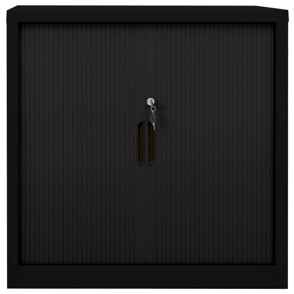 vidaXL Schiebetürenschrank Stahl 90x40x90 cm Stahl