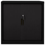vidaXL Schiebetürenschrank Stahl 90x40x90 cm Stahl