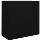 vidaXL Schiebetürenschrank Stahl 90x40x90 cm Stahl