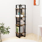 vidaXL Bücherregal 4 Fächer 40x30x140 cm Massivholz Kiefer
