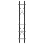 vidaXL Bücherregal 6 Fächer Weiß 40x30x210 cm Holzwerkstoff