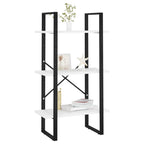 vidaXL Lagerregal Weiß 60x30x105 cm Holzwerkstoff