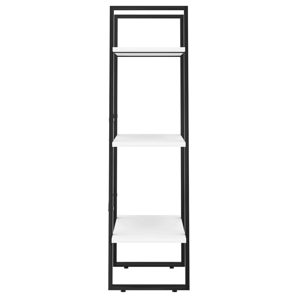 vidaXL Lagerregal Weiß 60x30x105 cm Holzwerkstoff