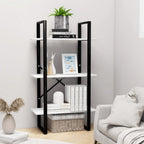 vidaXL Lagerregal Weiß 60x30x105 cm Holzwerkstoff