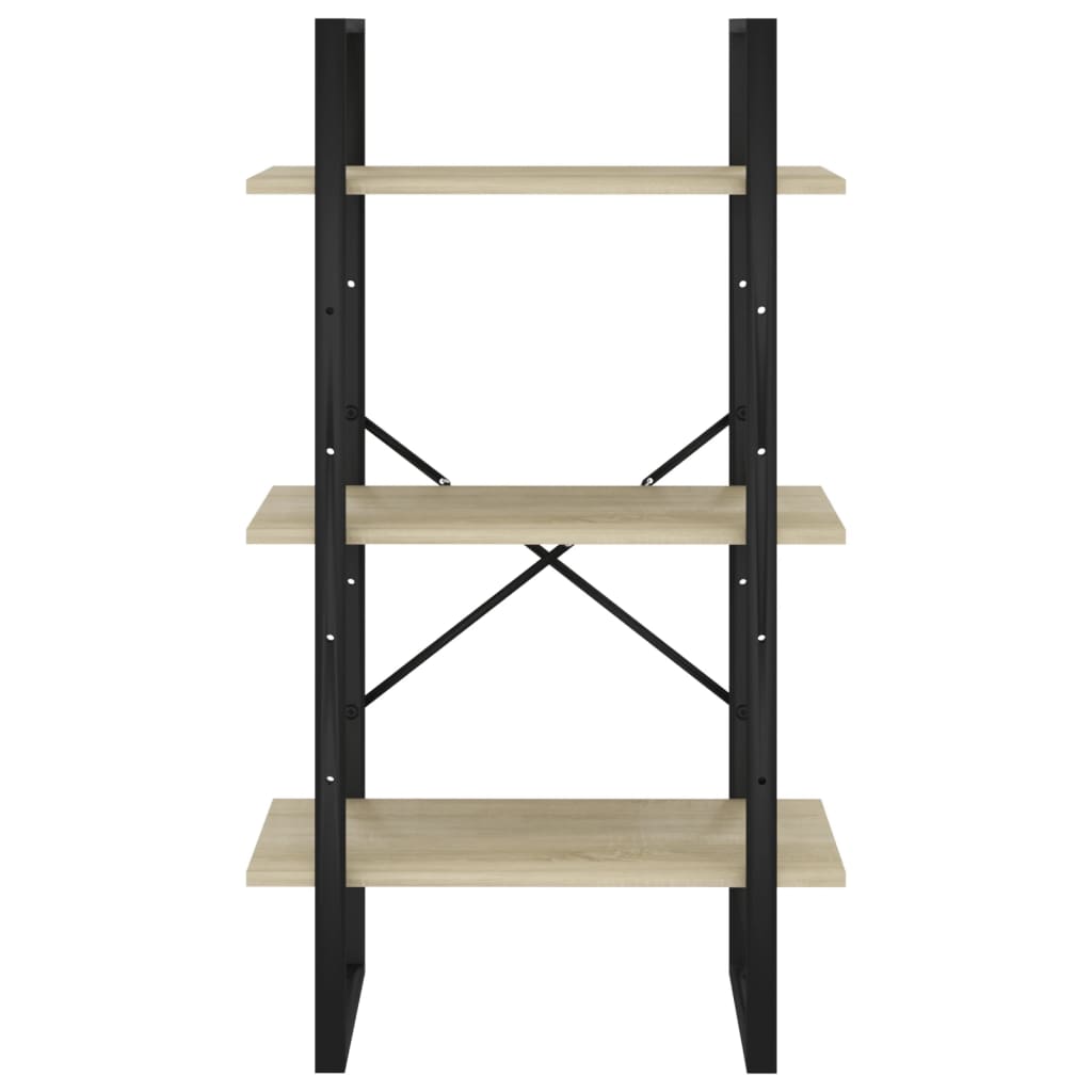 vidaXL Lagerregal Sonoma-Eiche 60x30x105 cm Holzwerkstoff