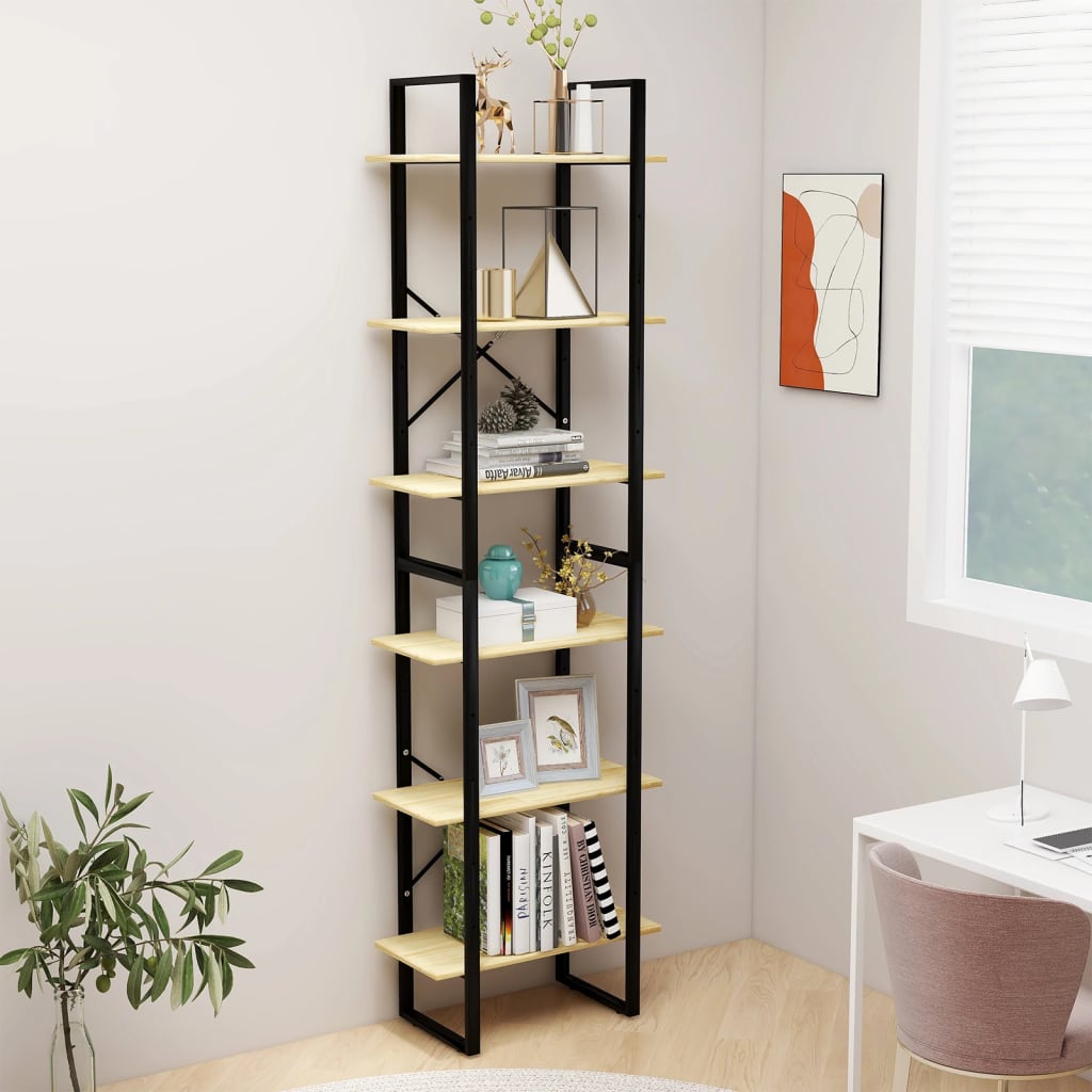vidaXL Lagerregal 60x30x210 cm Massivholz Kiefer