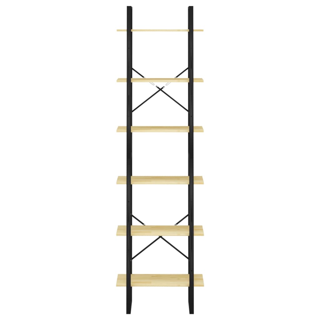 vidaXL Lagerregal 60x30x210 cm Massivholz Kiefer