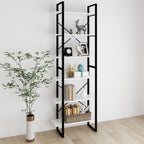 vidaXL Hochschrank Weiß 80x30x210 cm Holzwerkstoff