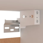 vidaXL 10-tlg. TV-Schrank-Set Weiß Holzwerkstoff
