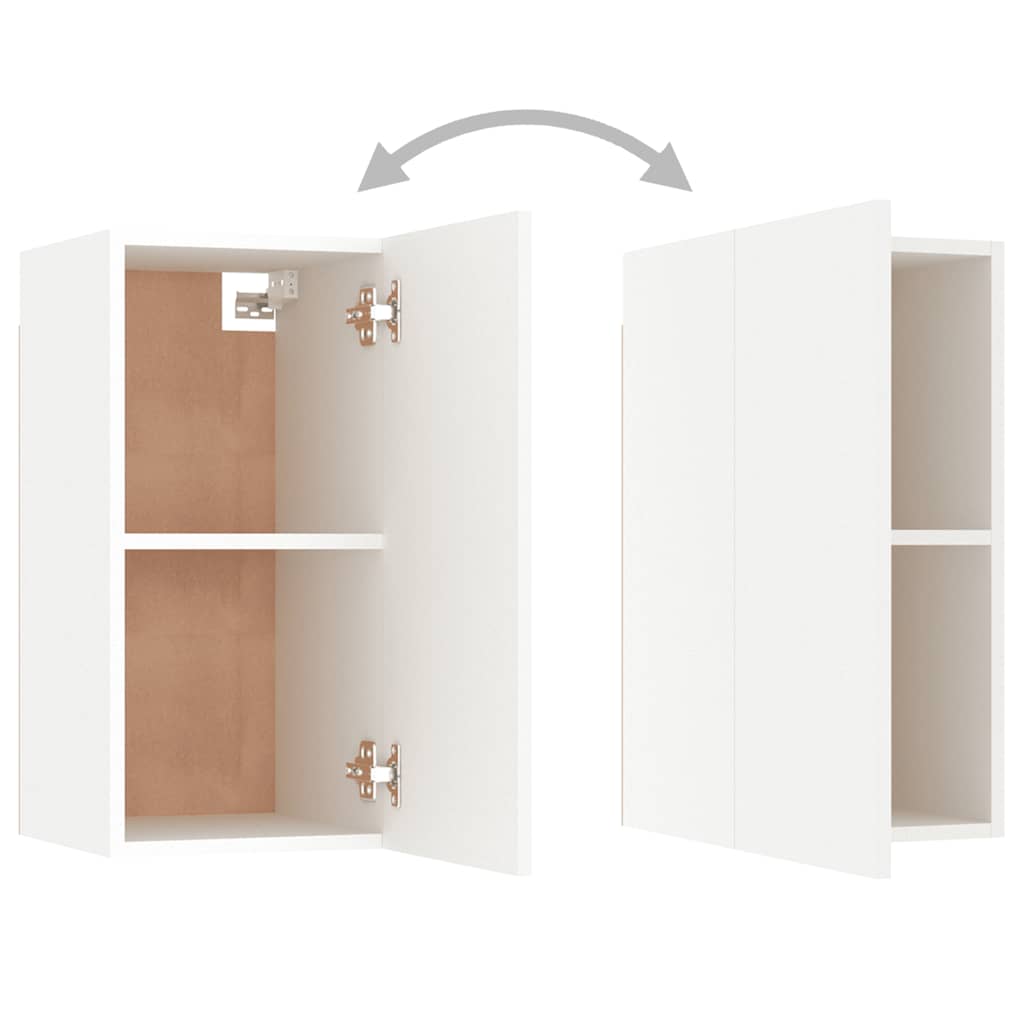 vidaXL TV-Schränke 7 Stk. Weiß 30,5x30x60 cm Holzwerkstoff