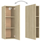 vidaXL 5-tlg. TV-Schrank-Set Sonoma-Eiche Holzwerkstoff