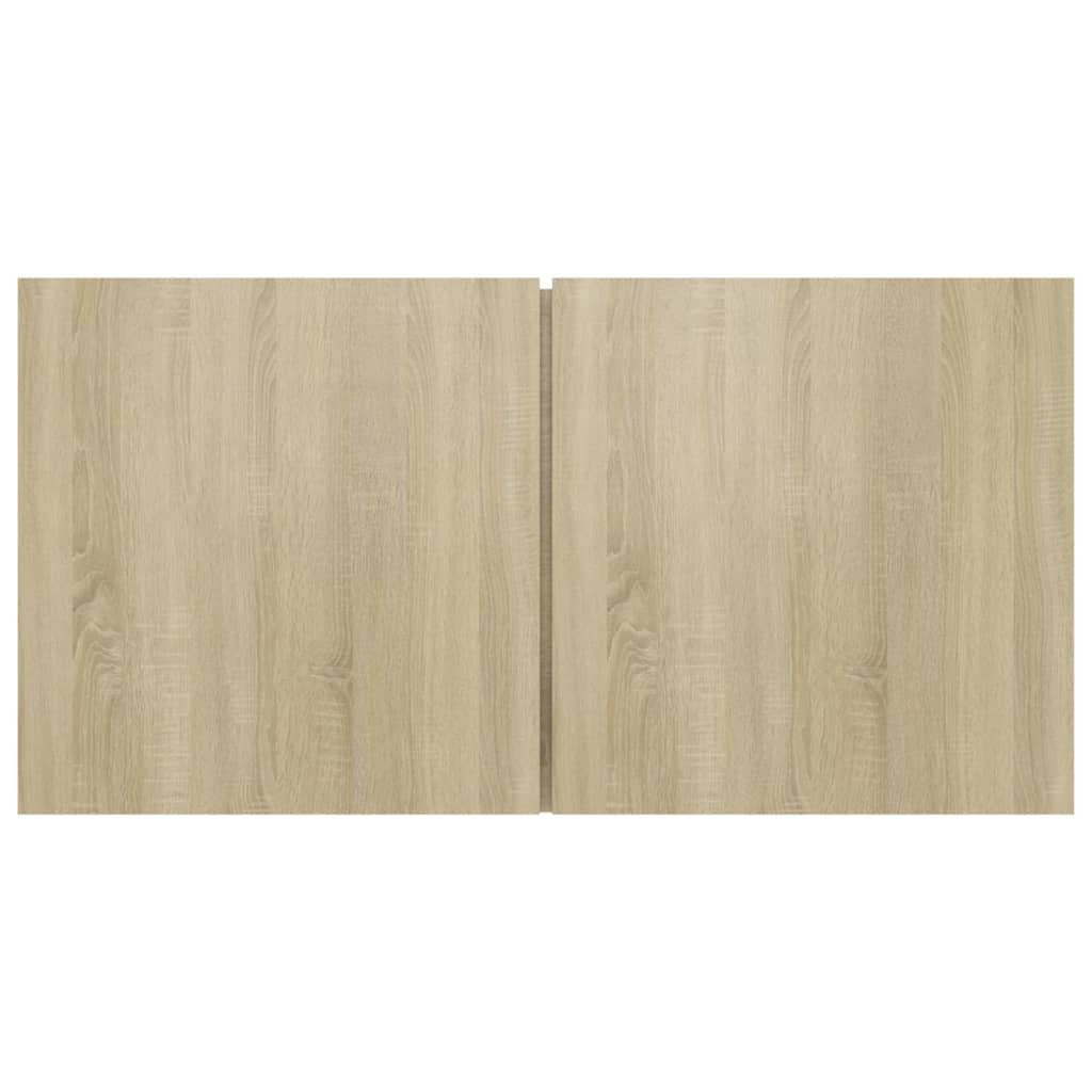 vidaXL 8-tlg. TV-Schrank-Set Sonoma-Eiche Holzwerkstoff