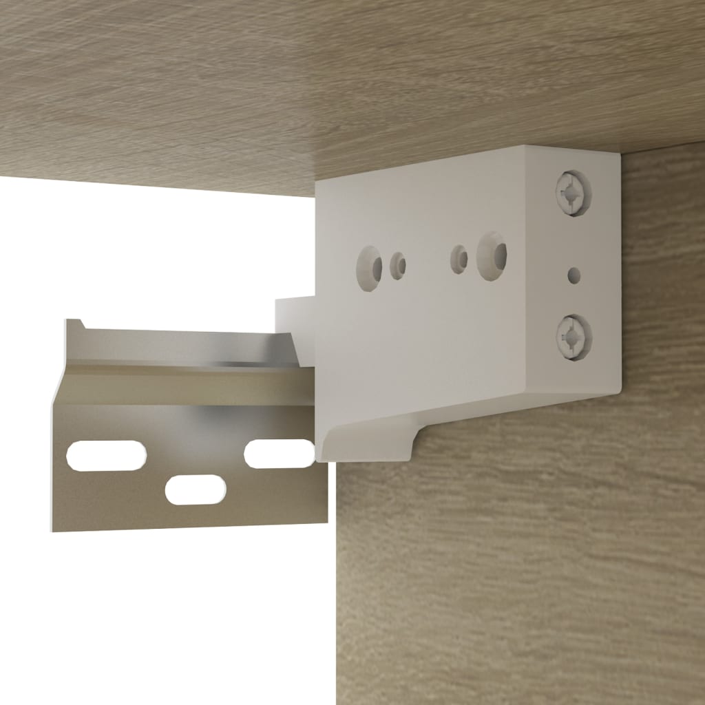 vidaXL 8-tlg. TV-Schrank-Set Sonoma-Eiche Holzwerkstoff