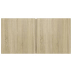 vidaXL 7-tlg. TV-Schrank-Set Sonoma-Eiche Holzwerkstoff