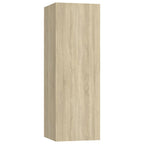 vidaXL 5-tlg. TV-Schrank-Sets Sonoma-Eiche Holzwerkstoff