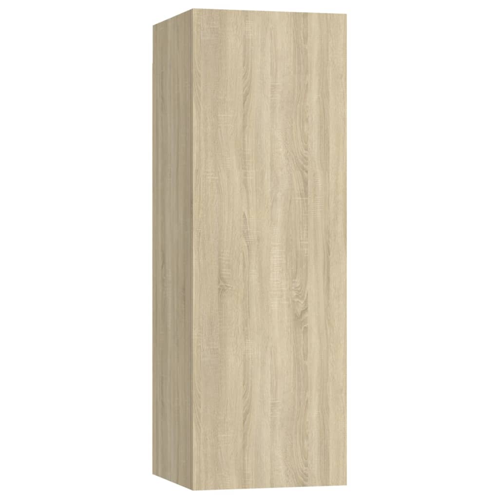 vidaXL 5-tlg. TV-Schrank-Sets Sonoma-Eiche Holzwerkstoff