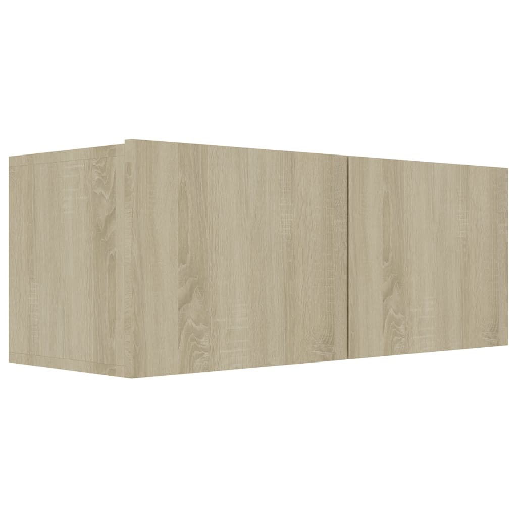vidaXL 5-tlg. TV-Schrank-Sets Sonoma-Eiche Holzwerkstoff
