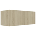 vidaXL 5-tlg. TV-Schrank-Sets Sonoma-Eiche Holzwerkstoff