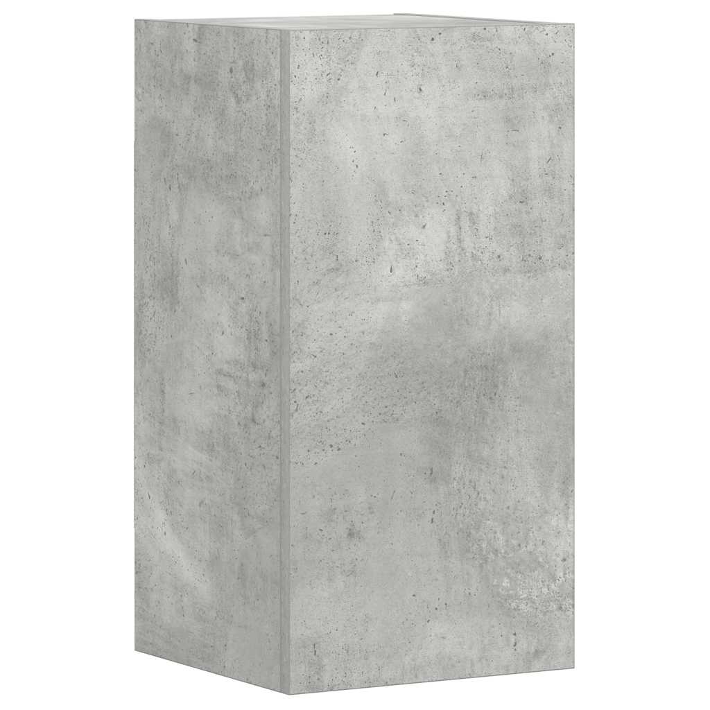 vidaXL 5-tlg. TV-Schrank-Set Betongrau Holzwerkstoff