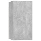 vidaXL TV-Schränke 7 Stk. Betongrau 30,5x30x60 cm Holzwerkstoff