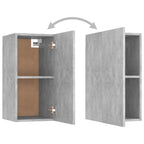 vidaXL TV-Schränke 7 Stk. Betongrau 30,5x30x60 cm Holzwerkstoff
