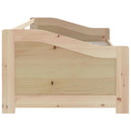 vidaXL Tagesbett 3-Sitzer Massivholz Kiefer 90x200 cm