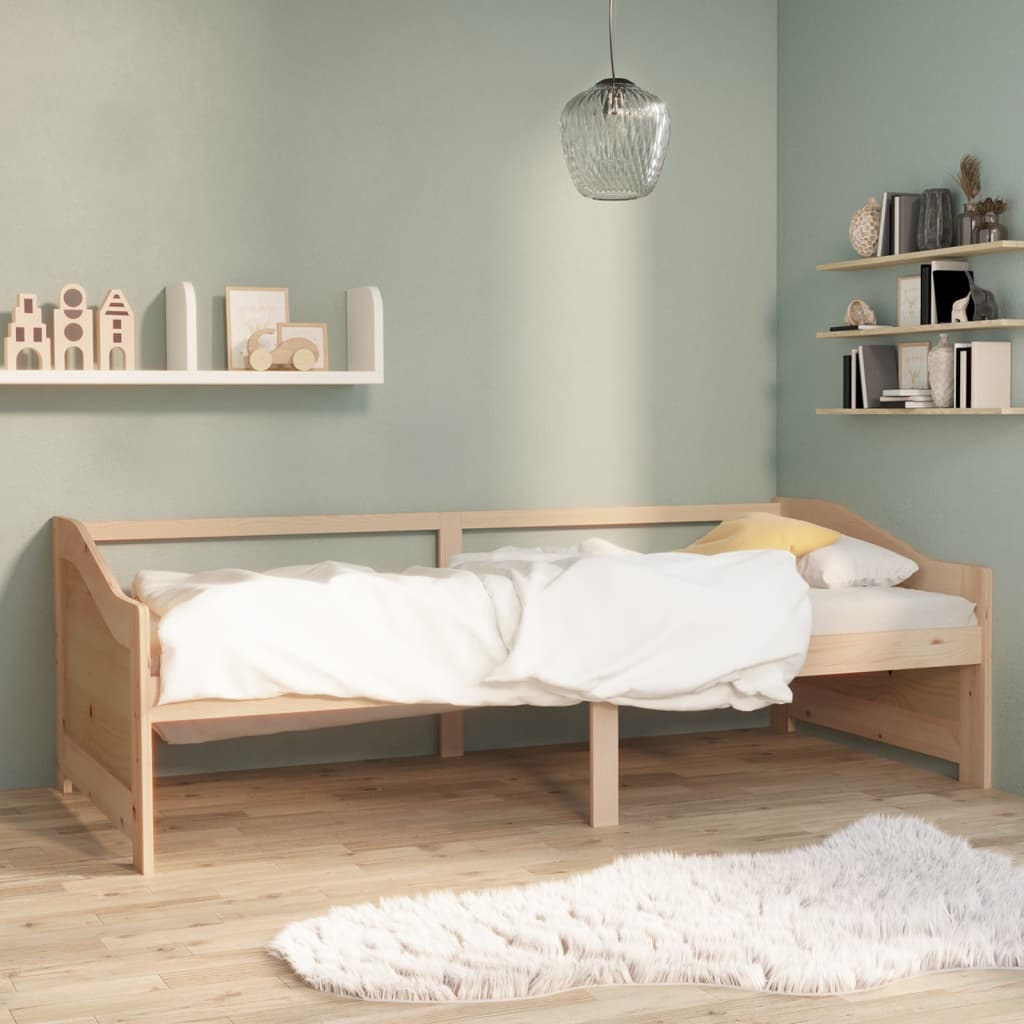 vidaXL Tagesbett 3-Sitzer Massivholz Kiefer 90x200 cm
