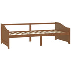 vidaXL Tagesbett 3-Sitzer Honigbraun Massivholz Kiefer 90x200 cm