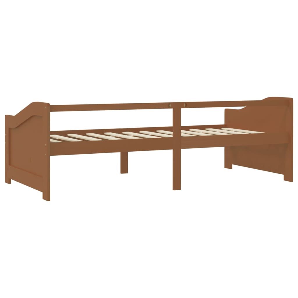 vidaXL Tagesbett 3-Sitzer Honigbraun Massivholz Kiefer 90x200 cm