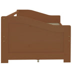 vidaXL Tagesbett 3-Sitzer Schubladen Honigbraun Kiefernholz 90x200 cm
