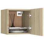 vidaXL Nachttisch Sonoma-Eiche 30,5x30x30 cm Holzwerkstoff