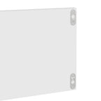 vidaXL Wandregale 4 Stk. Weiß 80x11,5x18 cm Holzwerkstoff