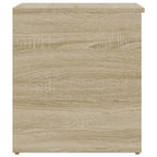 vidaXL Aufbewahrungstruhe Sonoma-Eiche 84x42x46 cm Holzwerkstoff
