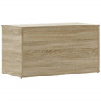 vidaXL Aufbewahrungstruhe Sonoma-Eiche 84x42x46 cm Holzwerkstoff