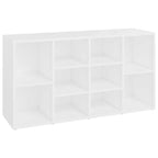 vidaXL Schuhbank Weiß 103x30x55 cm Holzwerkstoff