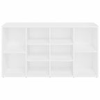 vidaXL Schuhbank Weiß 103x30x55 cm Holzwerkstoff