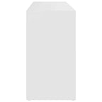 vidaXL Schuhbank Weiß 103x30x55 cm Holzwerkstoff