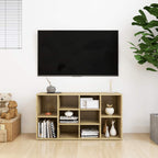 vidaXL Schuhbank Sonoma-Eiche 103x30x55 cm Holzwerkstoff