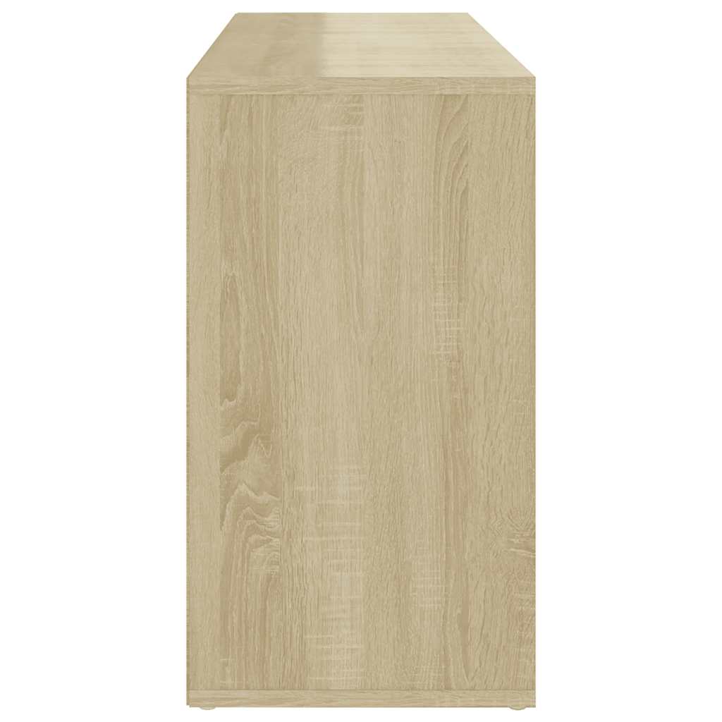 vidaXL Schuhbank Sonoma-Eiche 103x30x55 cm Holzwerkstoff