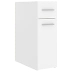 vidaXL Apothekerschrank Weiß 20x45,5x60 cm Holzwerkstoff