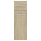 vidaXL Apothekerschrank Sonoma-Eiche 20x45,5x60 cm Holzwerkstoff