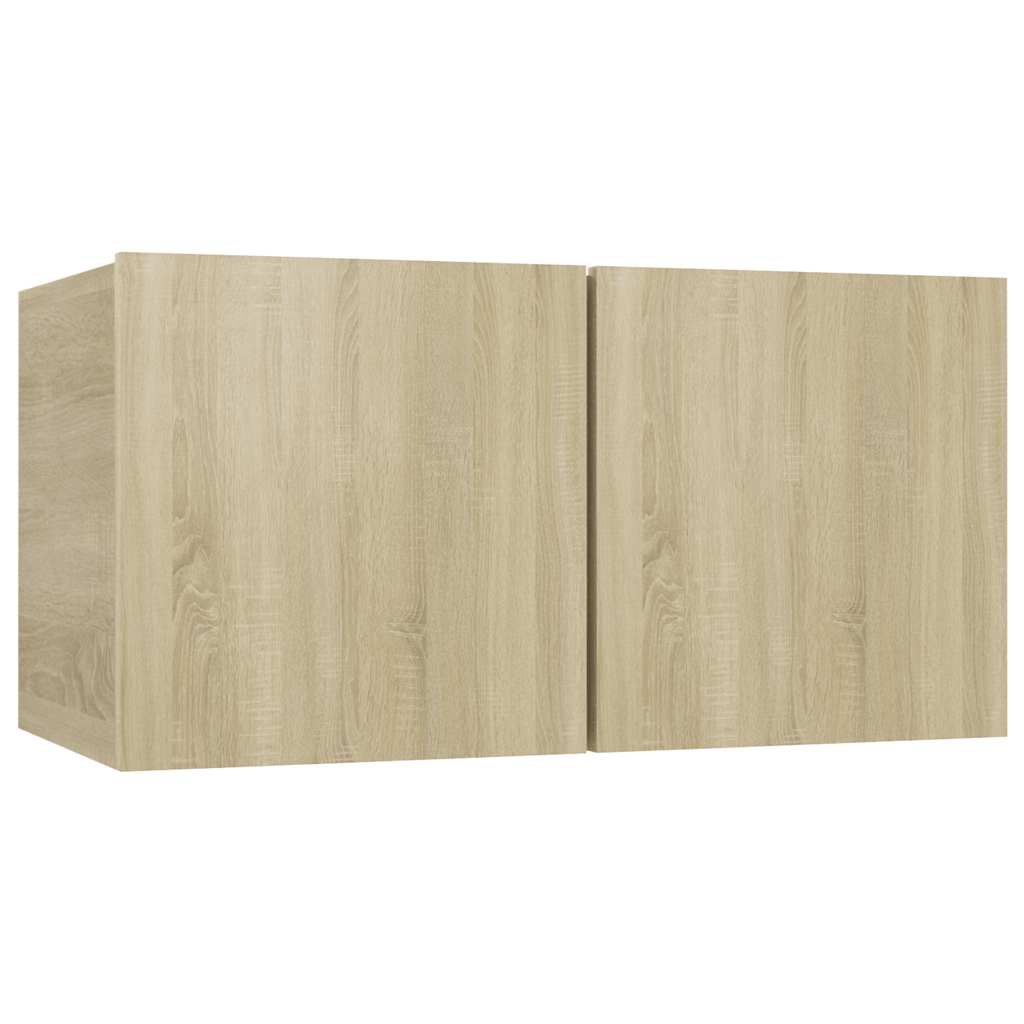 vidaXL TV-Hängeschrank Sonoma-Eiche 60x30x30 cm