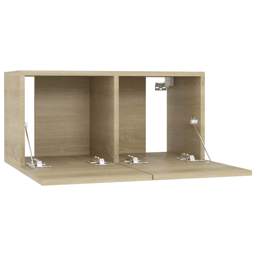 vidaXL TV-Hängeschrank Sonoma-Eiche 60x30x30 cm