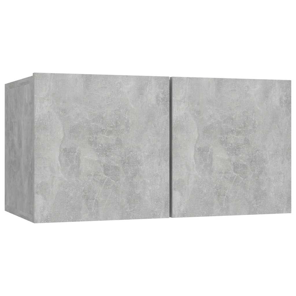 vidaXL TV-Hängeschrank Betongrau 60x30x30 cm