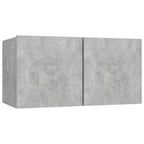 vidaXL TV-Hängeschrank Betongrau 60x30x30 cm