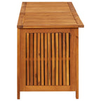 vidaXL Garten-Aufbewahrungsbox 150x50x58 cm Massivholz Akazie