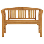 vidaXL Gartenbank 114 cm Massivholz Akazie