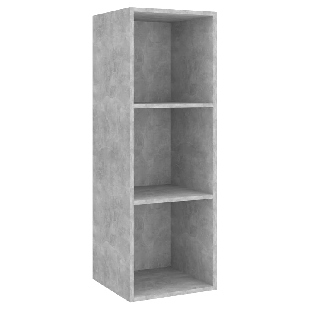 vidaXL | Wand TV Schrank | Wandmontiert 4 pcs 37 x 37 x 107,5 cm